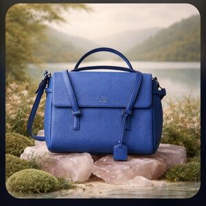 Royal blue so gorgeous bag you can use hand or cross body